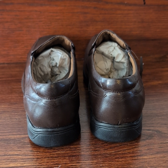 Emiliano Permilano 2 Italian Leather Brown Size 42(Approx US 9) Shoes New In Box - Picture 7 of 11